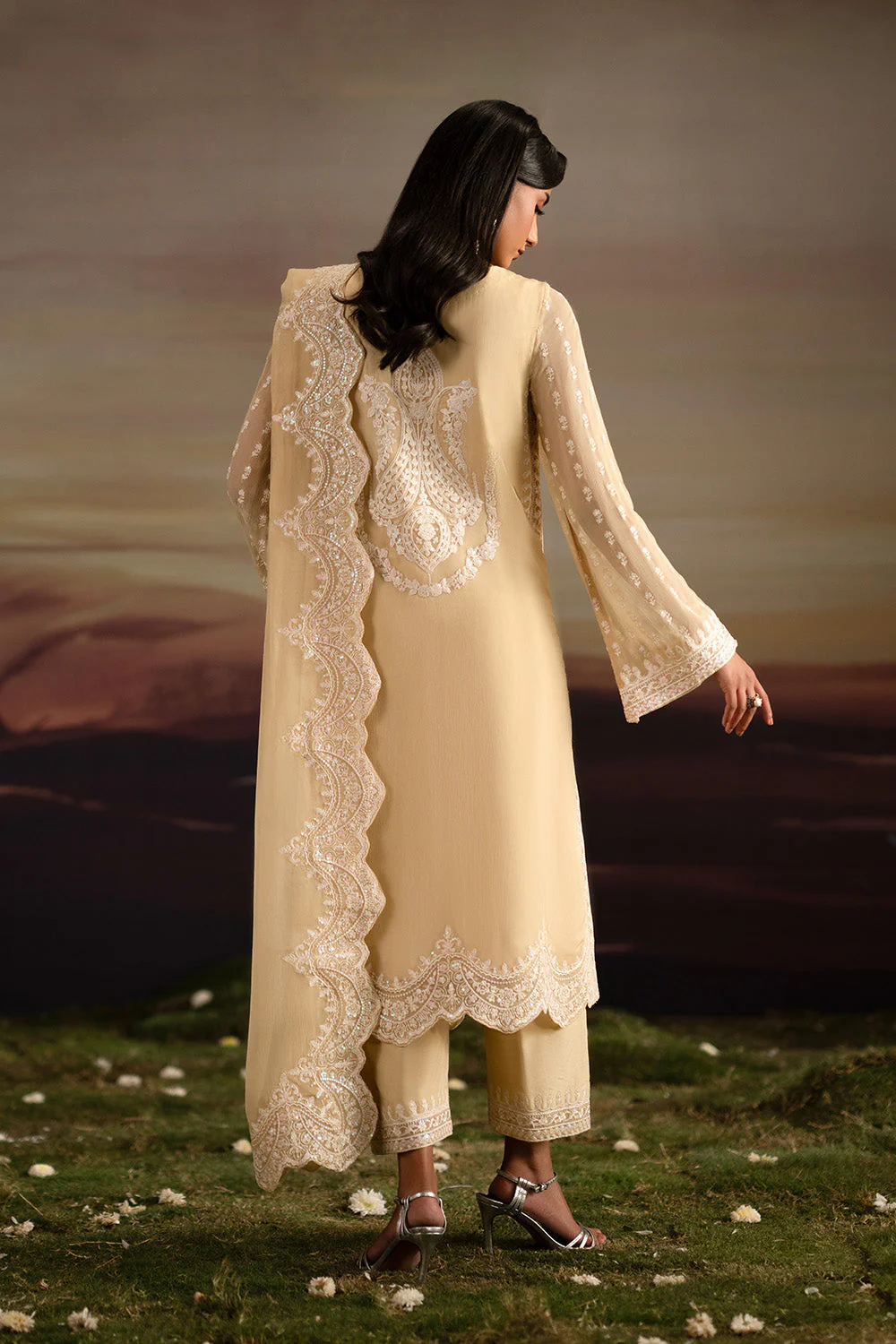 3-Piece-Embroiderd-Chiffon ISHANI - FWU5705 - Image 5