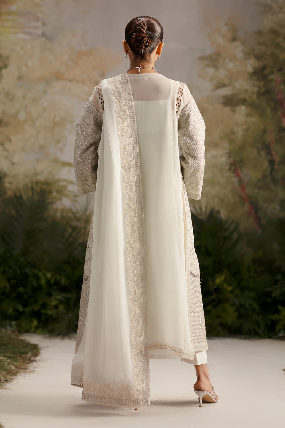 3-Piece-Embroiderd-Chiffon OINDRILA - FWU5690 - Image 5