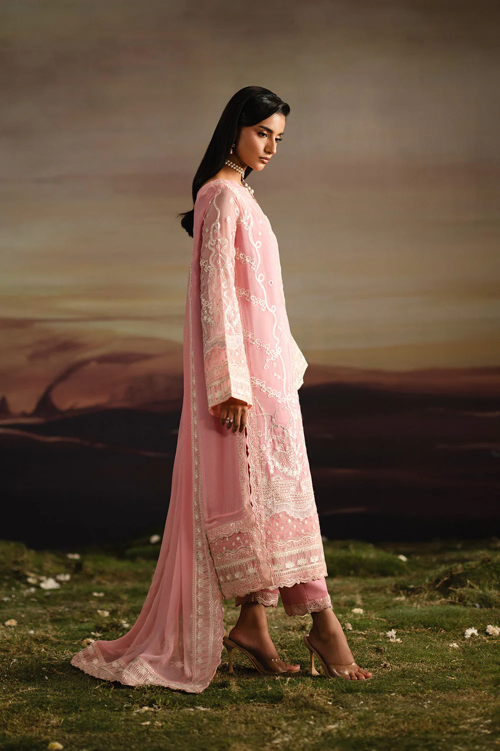 3-Piece-Embroiderd-Chiffon IYLA - FWU5704 - Image 4