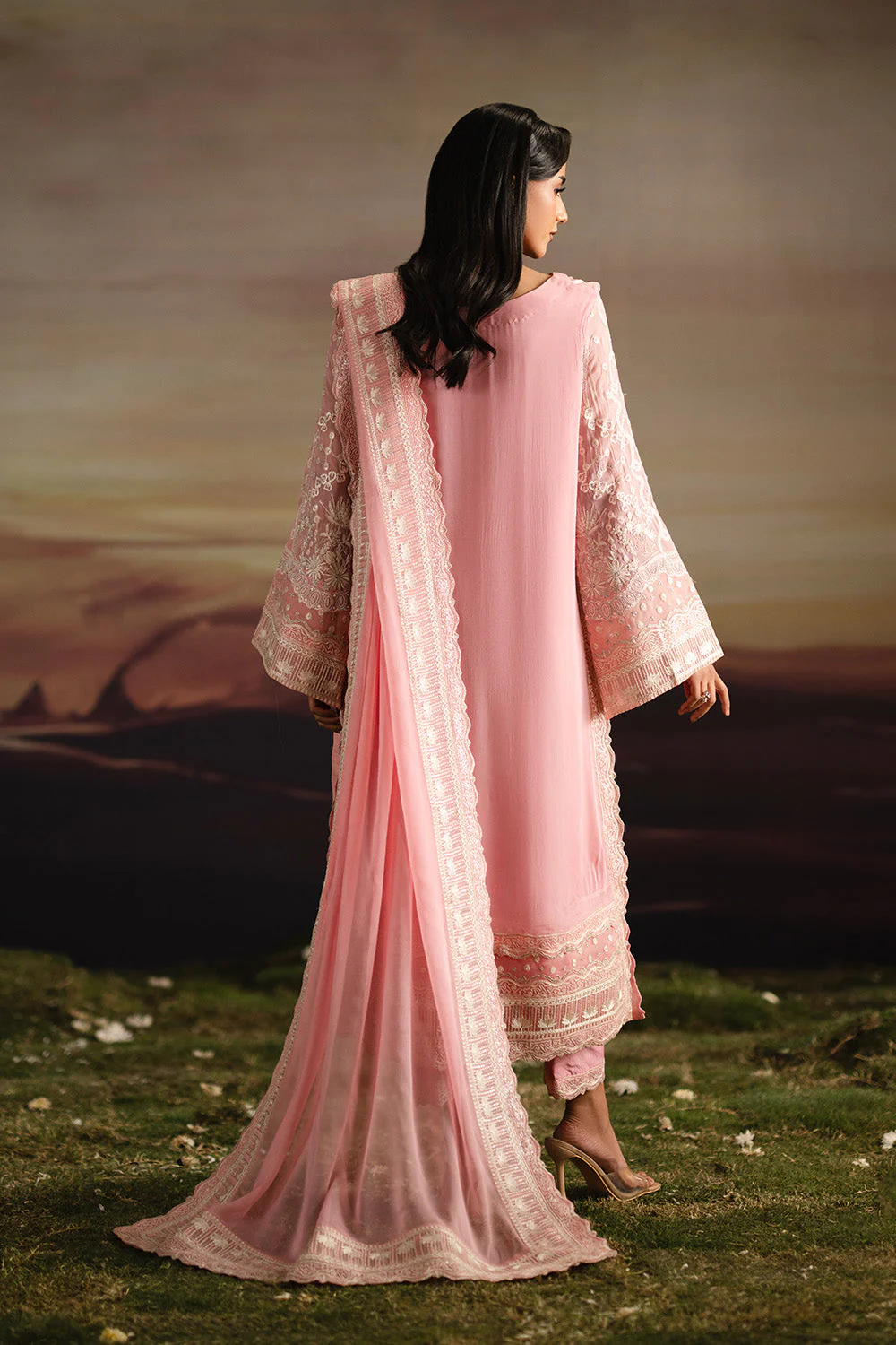 3-Piece-Embroiderd-Chiffon IYLA - FWU5704 - Image 5